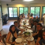 Soirée détente GROUPE 2B Gite d’Andabre 2016